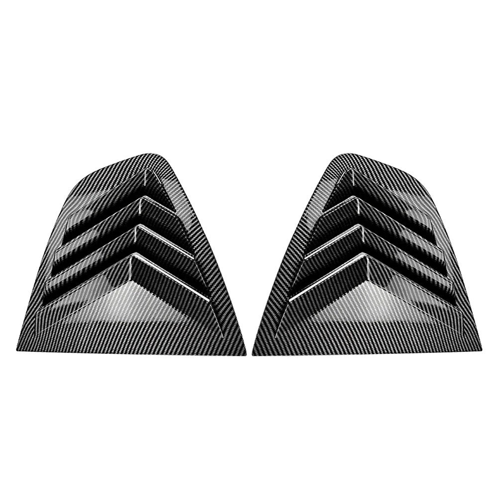 Carbon Fiber Rear Window Louver Cover for Alfa Romeo Giulia (2015-2024)
