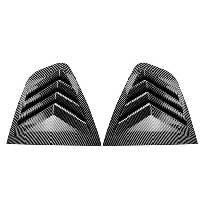 Carbon Fiber Rear Window Louver Cover for Alfa Romeo Giulia (2015-2024)