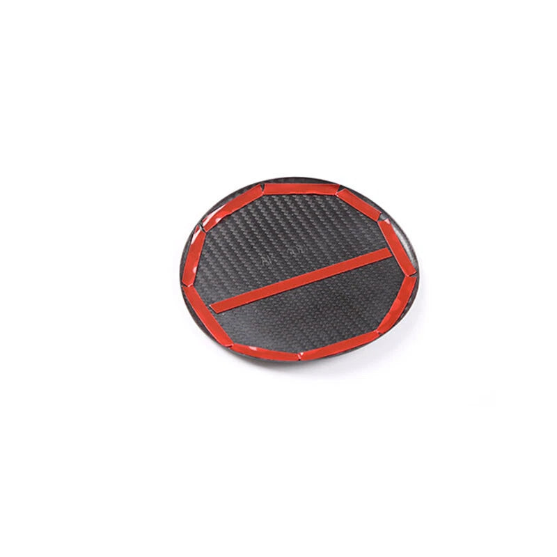 Carbon Fiber Fuel Filler Gas Cap Tank Cover Trim for Ferrari 458 Italia 10-15