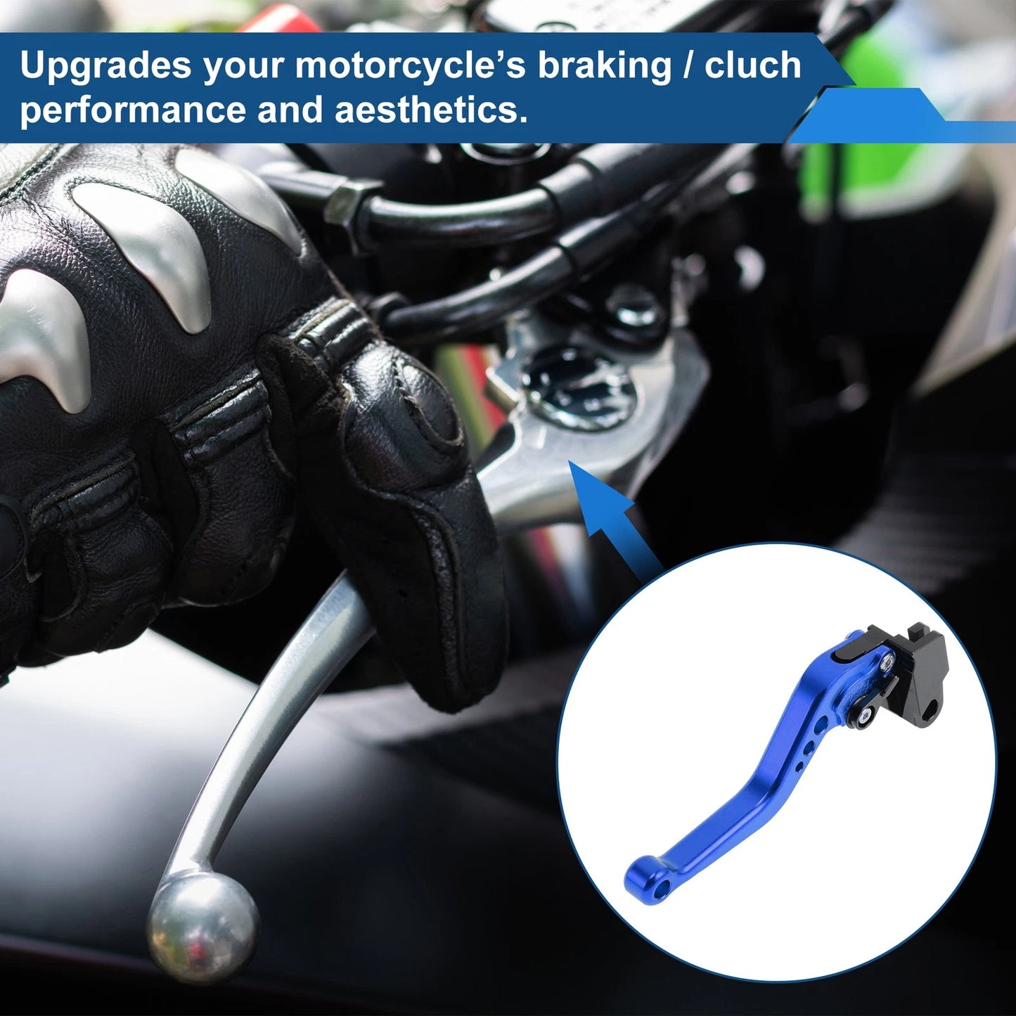 2 x Brake Clutch Levers for Kawasaki Ninja 650R/ER-6F/EX650 (2017–2022)