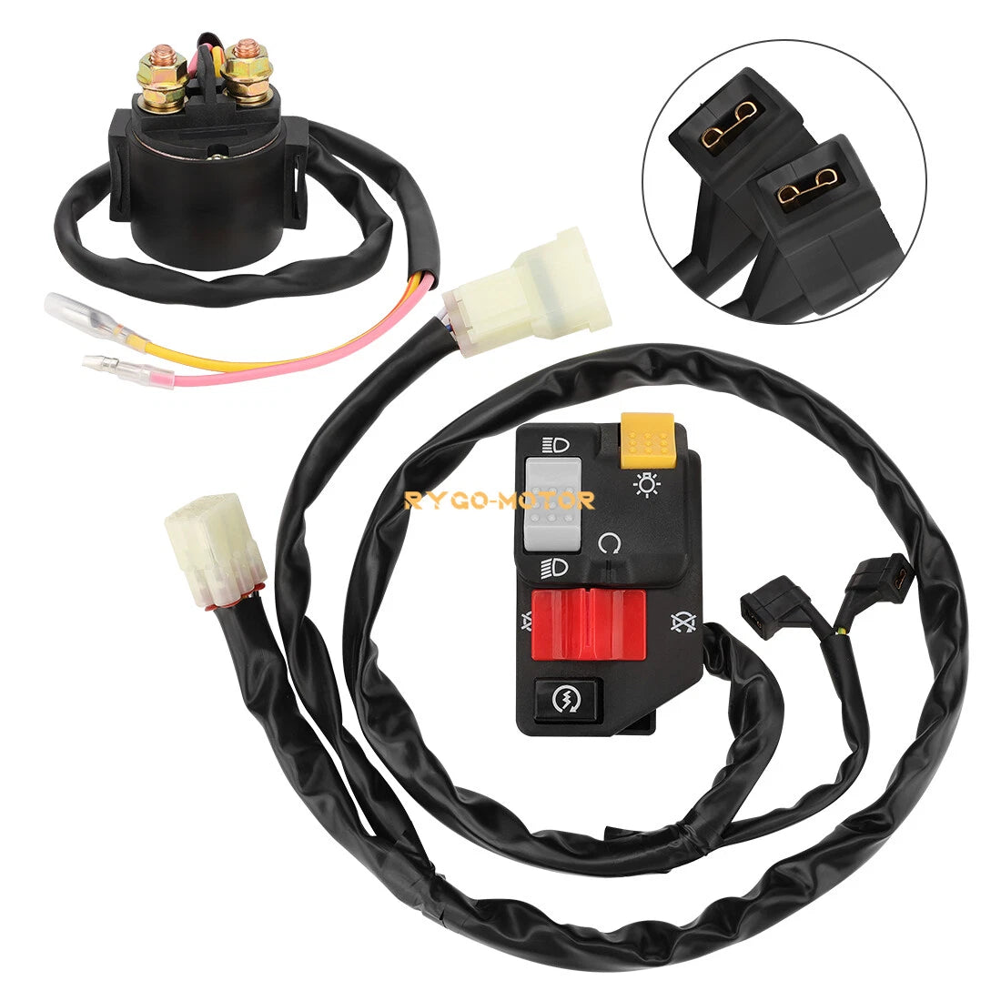 Handlebar & Starter Relay Switch for Honda TRX400EX 400EX Sportrax (1999–2004)