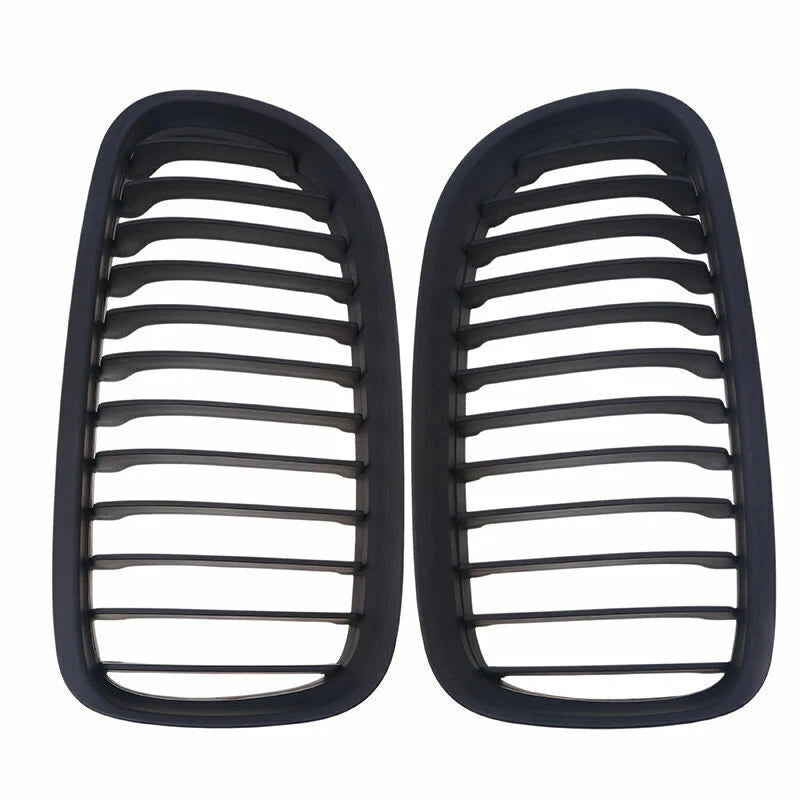 Front Bumper Kidney Grille for BMW E90 E91 3 Series Glossy Black (2008-2011)