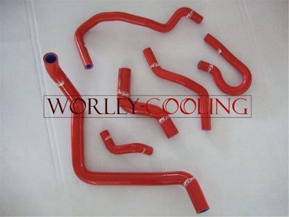 Silicone Radiator & Heater Hose Kit 6 x for Honda Civic D15/16 EG/EK (92-00)
