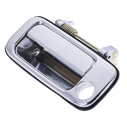 Front Left Chrome Door Handle W/ Keyhole for Landcruiser J80 (1990–1998)