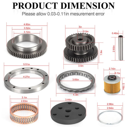 Starter Clutch Damper Puller for Yamaha V Star XVS1100 (1999–2009)