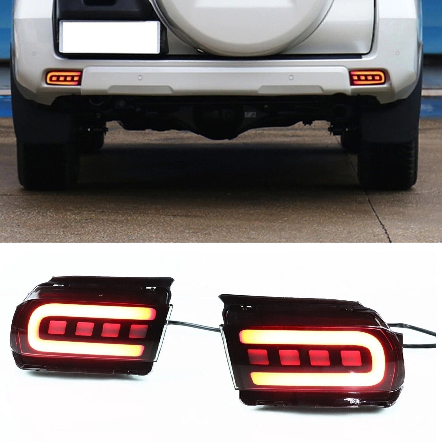 Rear Bumper Signal Light for Toyota Land Cruiser Prado (2010-2021)