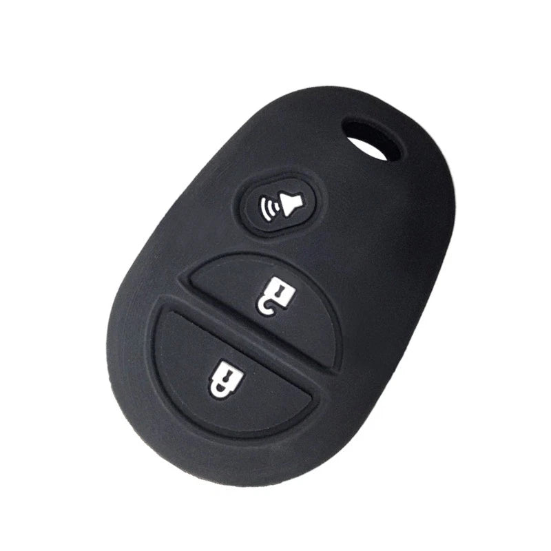 3 x Button Key Fob Cover for Toyota FJ Cruiser, RAV4, Tacoma, Tundra