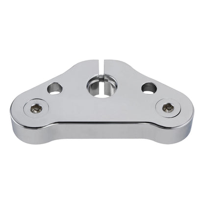 Chrome Triple Tree Top Clamp for Harley Cross Bones FLSTSB (2008-2011)