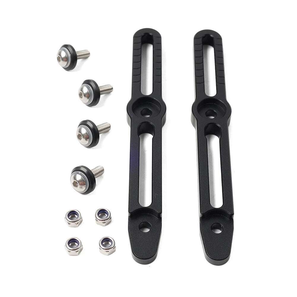 Black CNC Front Windshield Bracket for Suzuki V-Strom 800DE DL800 (2022-2024)