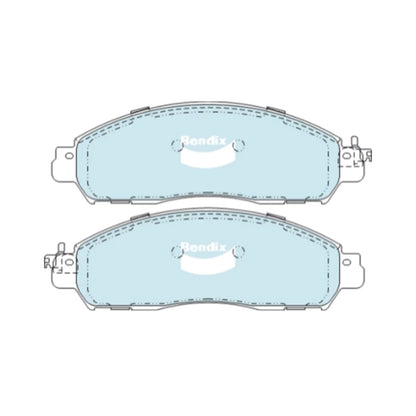 HD Front Disc Brake Pads Set for Nissan Navara D23 NP300 2.3L 2.5L 15~20