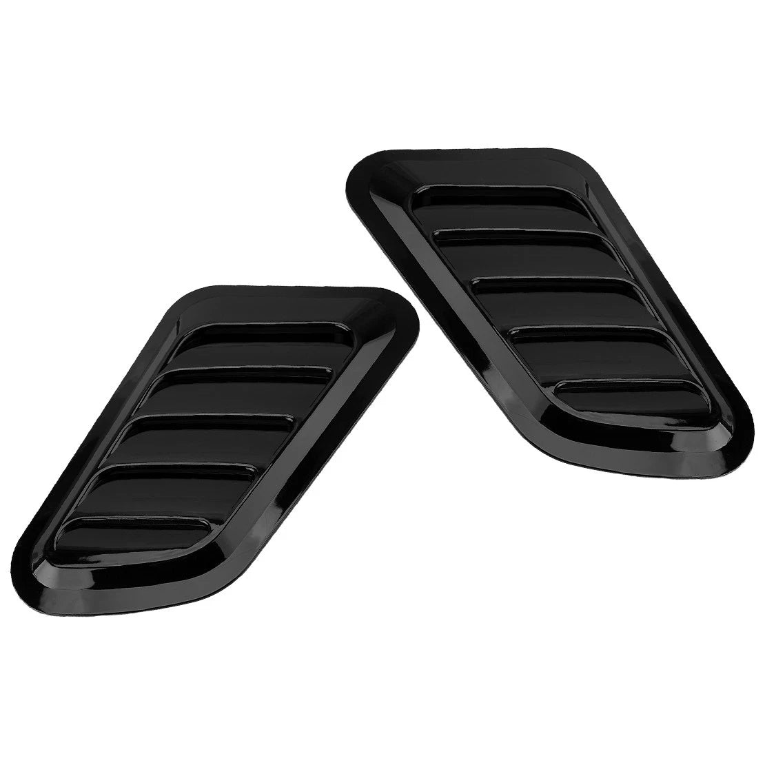 Black Bonnet Vent Cover for Ford