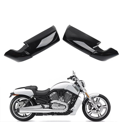 Radiator Side Covers Shroud Glossy Black for Harley VRSCF V-Rod Muscle (2009-2017)