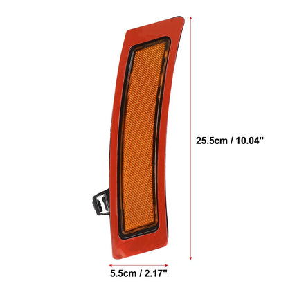 Vehicle Bumper Reflector for BMW XDrive35d XDrive35i Yellow