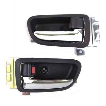 Interior Door Handle BK/CH Pair Fits Mazda BT-50 Ford Ranger Pickup 2006-11 D06