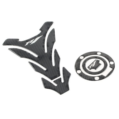 Grip Fuel Tank Pad Cap Cover for Yamaha YZF1000 YZF-R1 R1M (2015-2023)