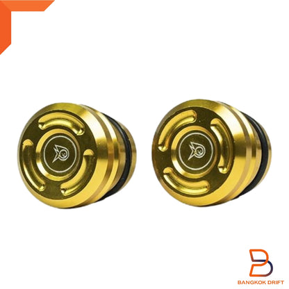 CNC Aluminium Gold Side Frame Pair for Honda Monkey 125 Z125 (2018-2024)