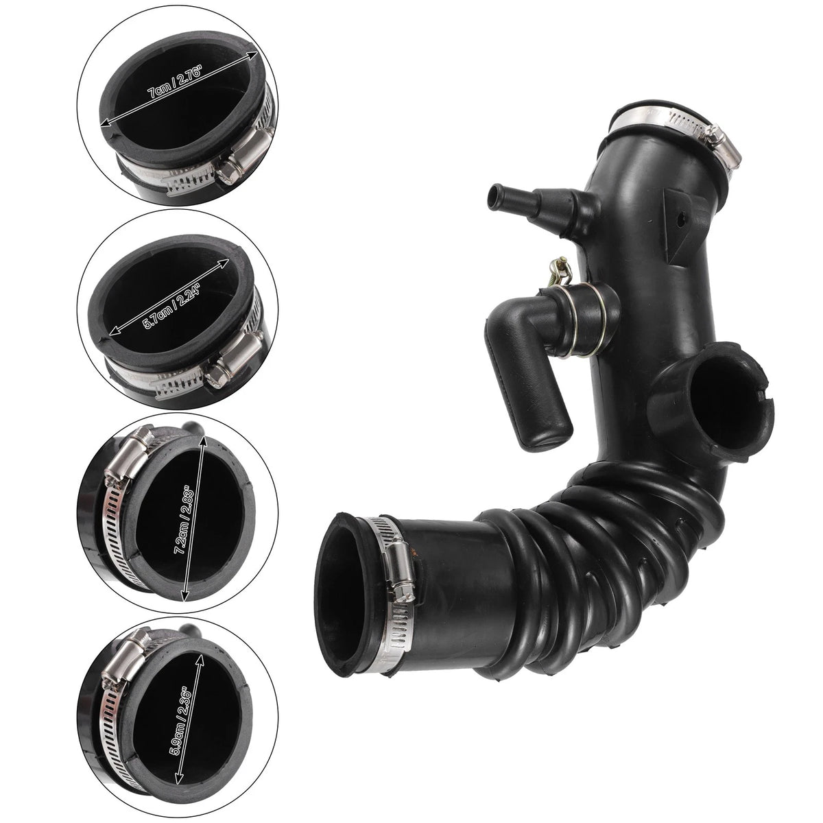 Car Engine Air Intake Hose for Toyota Camry (1997-1999) Black