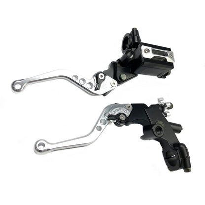 Universal 7/8 Motorcycle Front Brake Clutch CNC Cylinder Reservoir Lever
