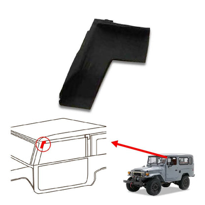 Corner Door Seal Weatherstrip Front LH Fits Toyota Land Cruiser FJ40 J45 1974-84