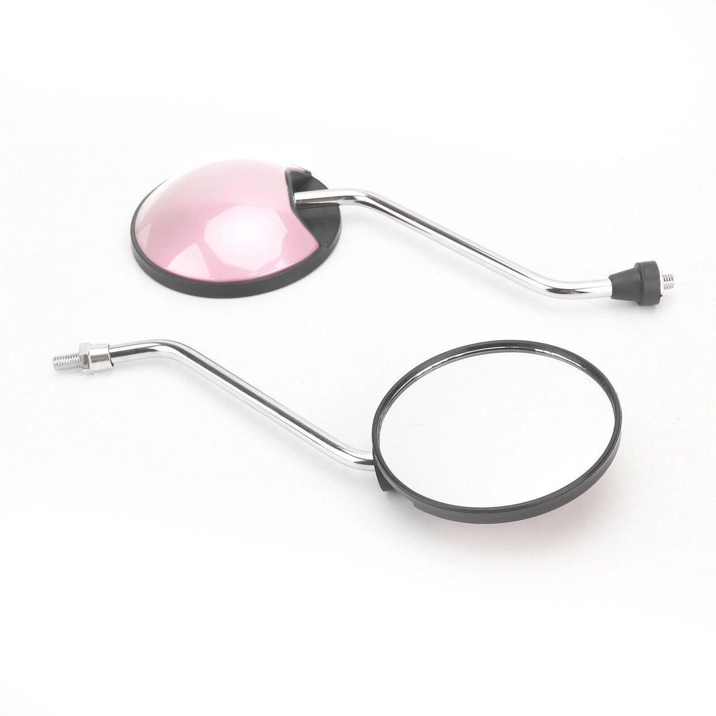 Pink Mirror Set for Universal Scooter M8 CW Thread Right & Left