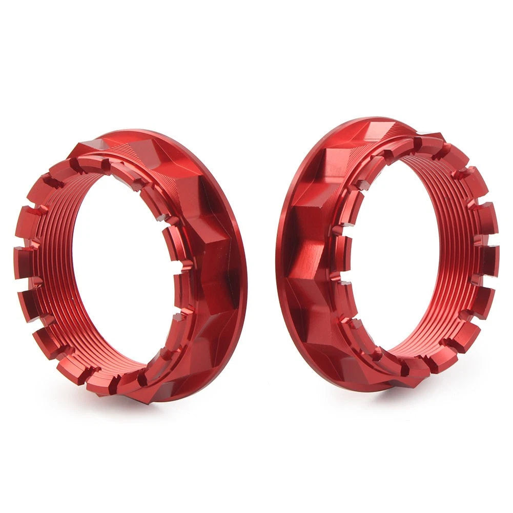 Rear Wheel Axle Nut 2 x Red for Ducati V4 1098 1198 1199 1299 Diavel