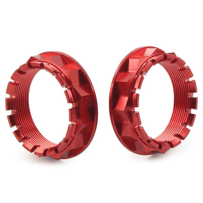 Rear Wheel Axle Nut 2 x Red for Ducati V4 1098 1198 1199 1299 Diavel