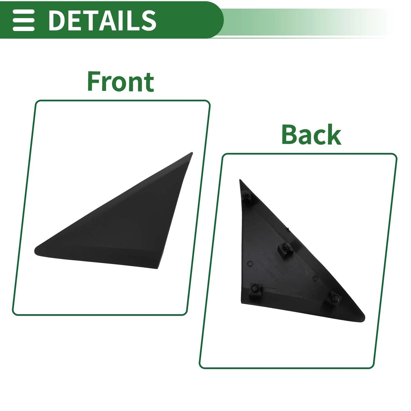 Front Left Pillar Corner Triangle Trim for Mercedes-Benz Sprinter (2007-2018)