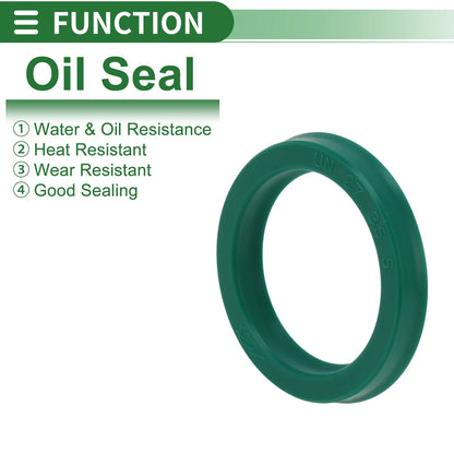 Oil Seal 27x35x5mm Seal Ring Rotary Shaft Seal TPU 5 x for Make Model