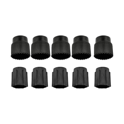 A/C System Charging Port Caps 1 Set for Car - R134a 13mm Low & 16mm High