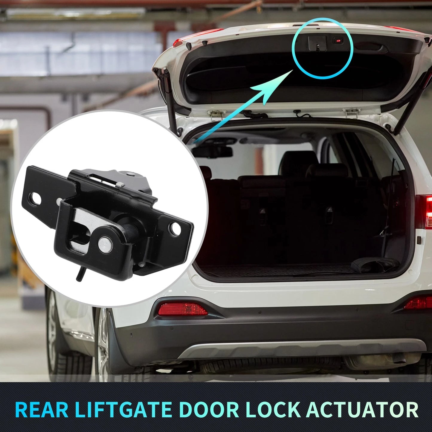 Rear liftgate Door Lock Actuator Motor for Dodge Dakota (2005-2010)