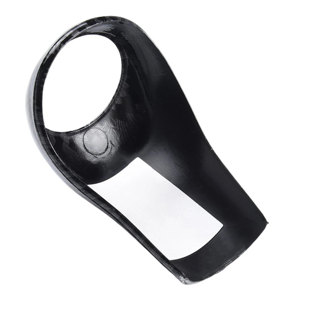 Gear Shift Knob Cover for Vehicle ABS Black Decor