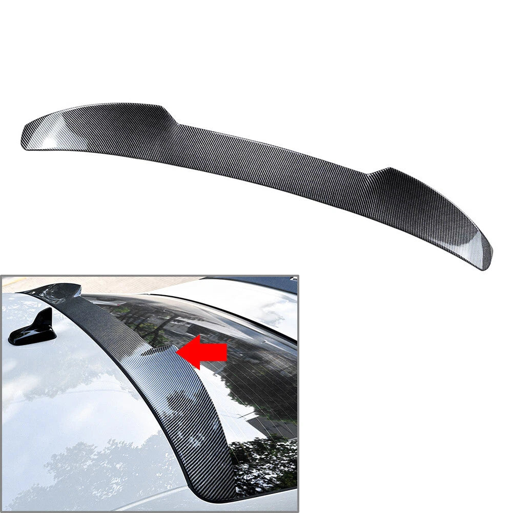 Carbon Fiber Rear Window Roof Spoiler for Audi A3 S3 RS3 8Y Sedan (2021-2025)