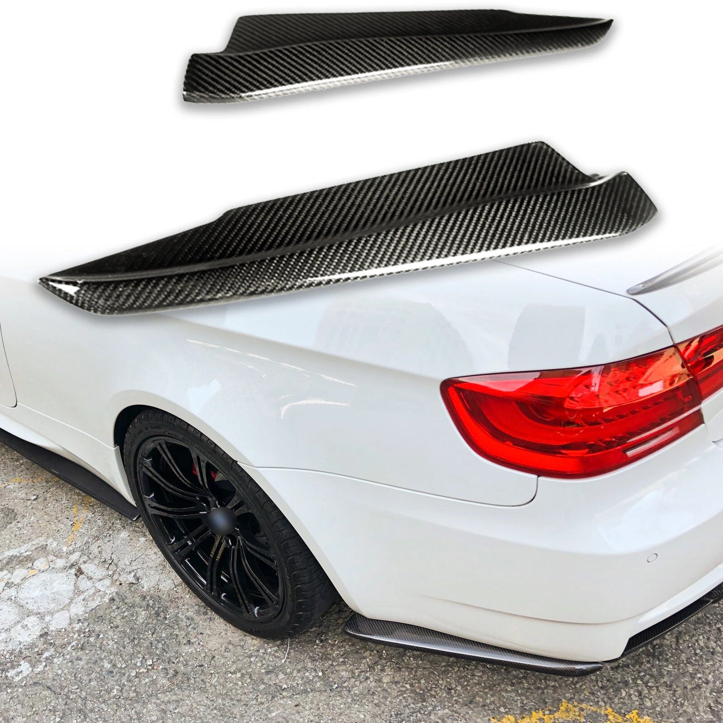 Rear Bumper Lip Splitter for BMW 3 Series E92 M3 Coupe (2007-2014)