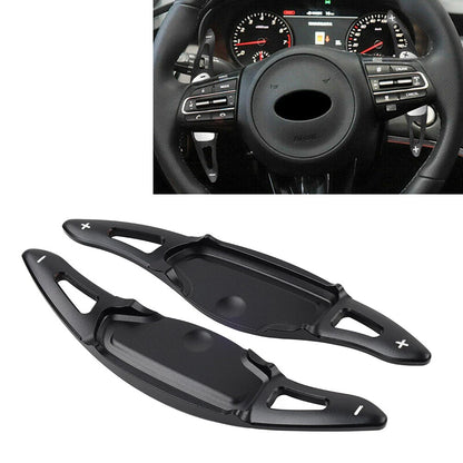 Aluminum Steering Wheel Paddle Shifter Extensions for Kia Stinger (18-23)