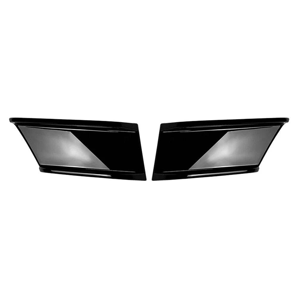 Black Front Bumper Side Splitter Spoiler for BMW 4 Series G22 G23 (20-24)