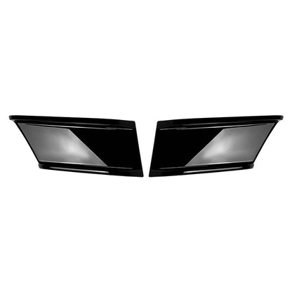Black Front Bumper Side Splitter Spoiler for BMW 4 Series G22 G23 (20-24)