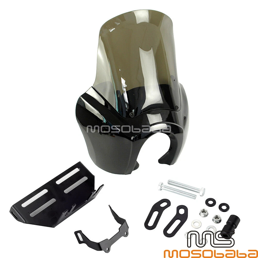 15" Motorcycle Headlight Fairing Windscreen for Harley Low Rider S (2020+)