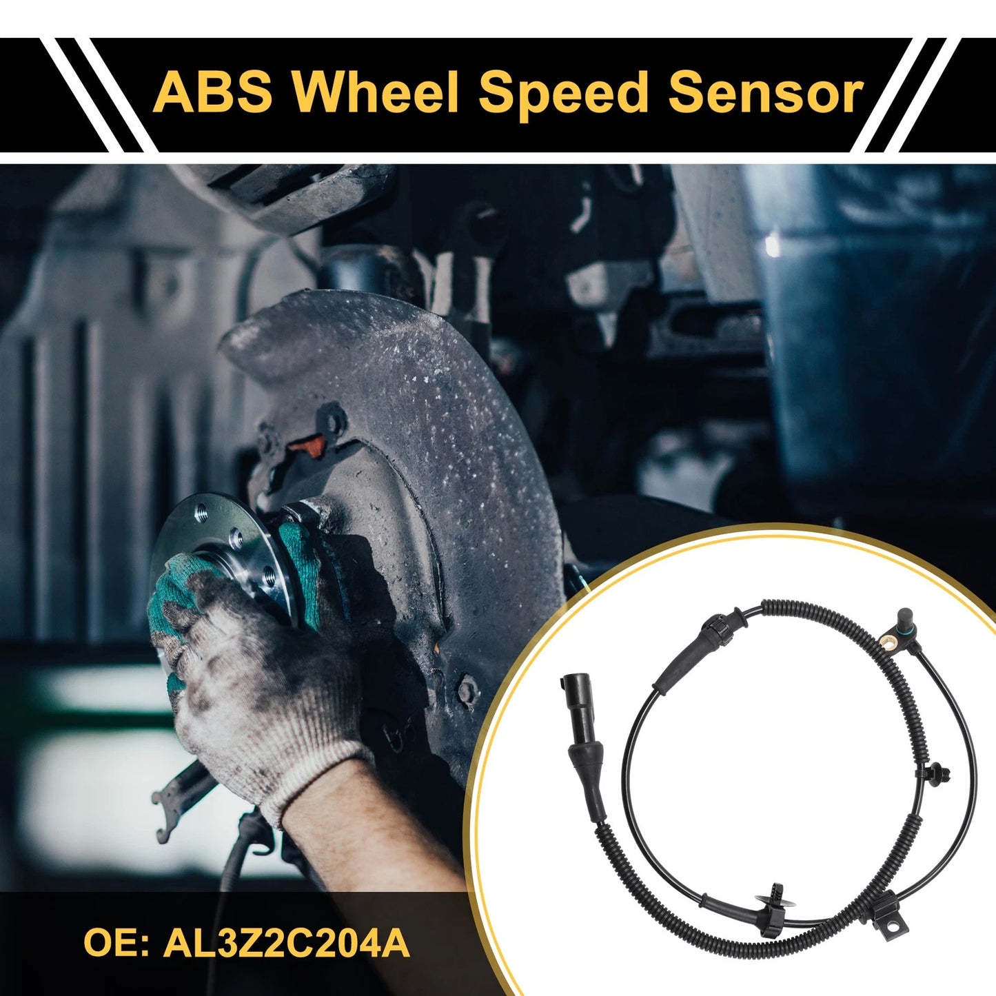ABS Wheel Speed Sensor for Ford F-150 (2010)