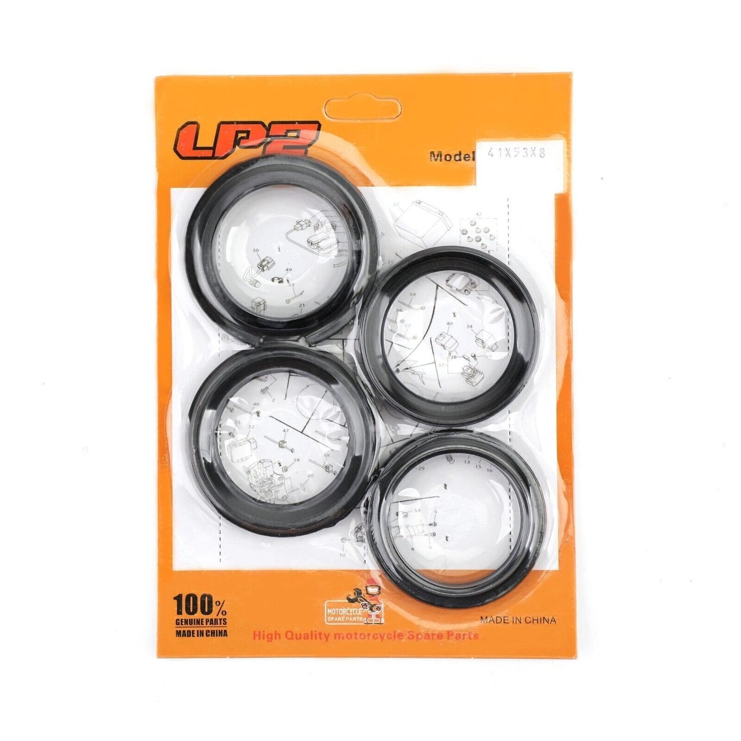 Fork Seal Ring Set for Honda Shadow VT750C (2004-2016) FSC600 (2011-2013)