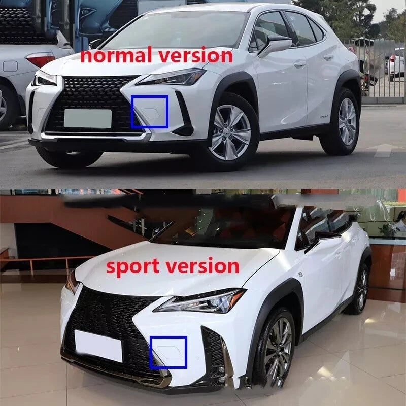 PAINTED / Front Bumper Tow Hook Cover Cap / for Lexus UX300 UX200 UX250h (2018–2023)