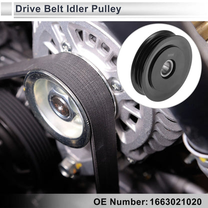 Drive Belt Idler Pulley Serpentine for Toyota Prius (2001–2009)