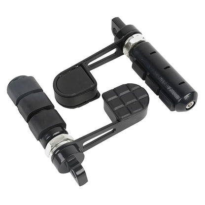 Foot Pegs Heel Support Mount for Harley Sportster XL Softail FXWG FXR TCMT