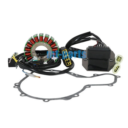 Stator Coil, Regulator Rectifier, Gasket for Polaris Predator 500, Outlaw 500 (2006-2007)