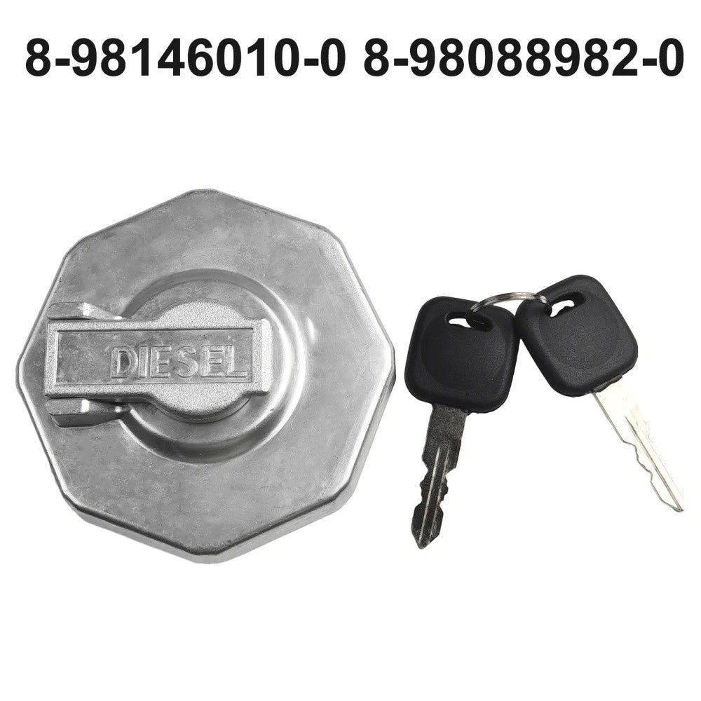 Fuel Tank Cap w/ Keys for Isuzu ELF NPR NQR NQR75 4HK1