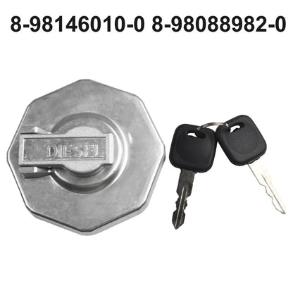 Fuel Tank Cap w/ Keys for Isuzu ELF NPR NQR NQR75 4HK1