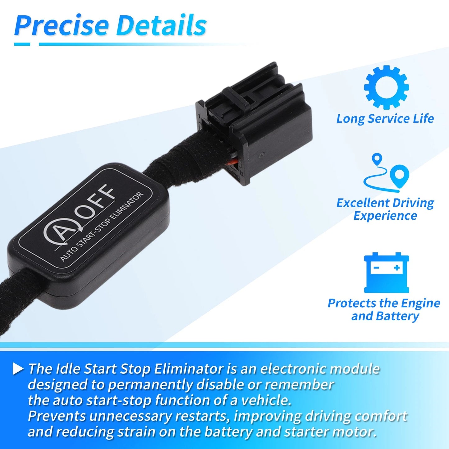Auto Start Stop Eliminator for Jeep Wrangler (2018-2025)