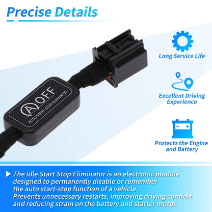 Auto Start Stop Eliminator for Jeep Wrangler (2018-2025)