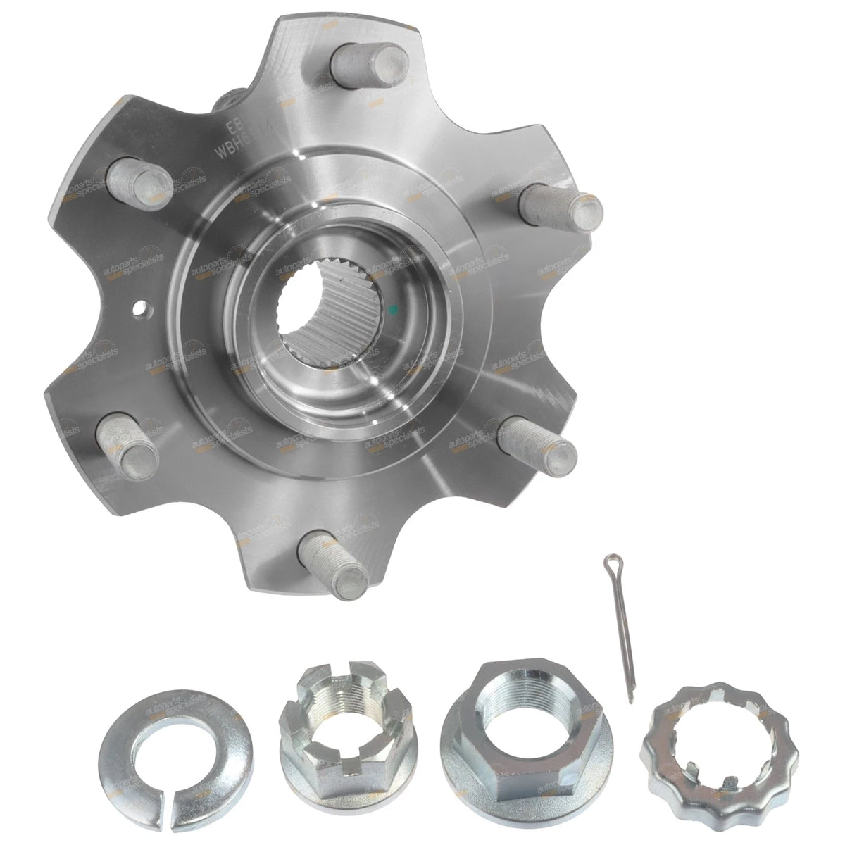 Front Wheel Bearing Hub Assembly for Mitsubishi Pajero NL NM NP NS (2000-2008)