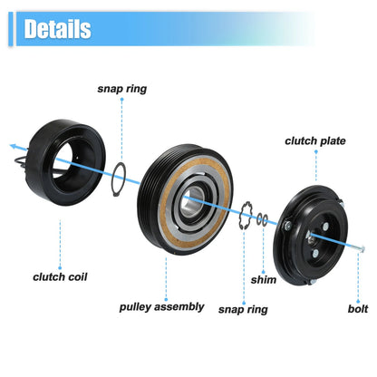 AC Compressor Clutch for Mazda 3 (2010-2013)