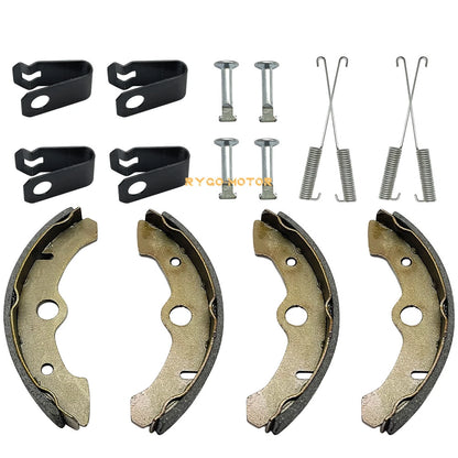 2 x Front Brake Shoes & Pins for Yamaha Kodiak 400 (1993–1998)